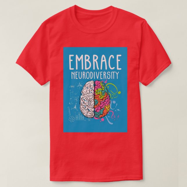 Neurodiversity 6 T-Shirt (Design Front)