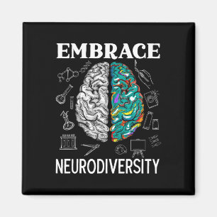 Neurodiversity Adhd Awareness Mental Health  Magnet