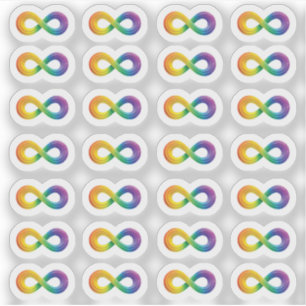 Neurodiversity Autism Acceptance Rainbow Sticker