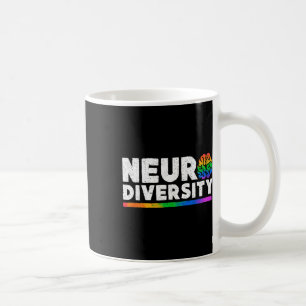 Neurodiversity Autism Adhd Mental Health Awareness Coffee Mug