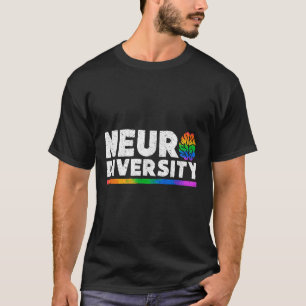 Neurodiversity Autism Adhd Mental Health Awareness T-Shirt