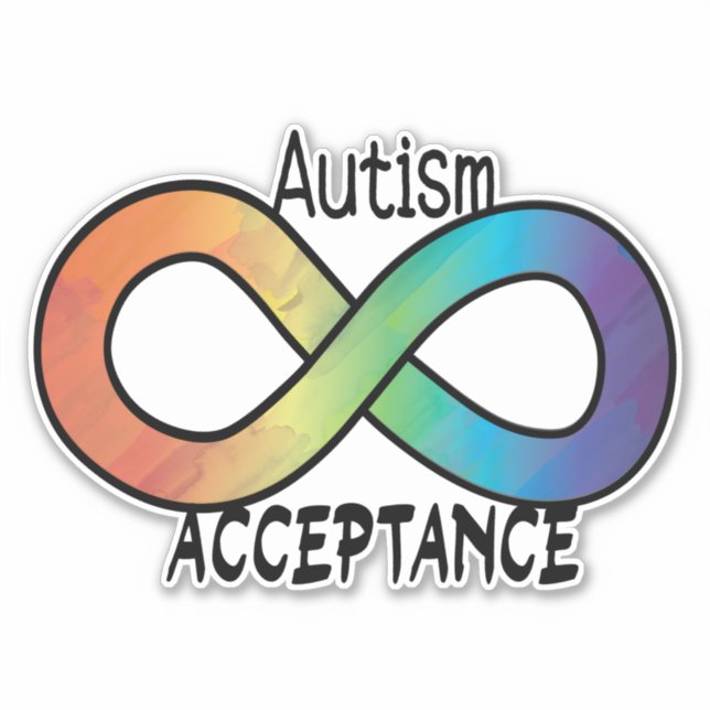 Neurodiversity Autism Awareness Acceptance Rainbow (Front)