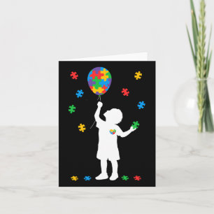 Neurodiversity Autism Awareness Boy Holding Bylloo Card