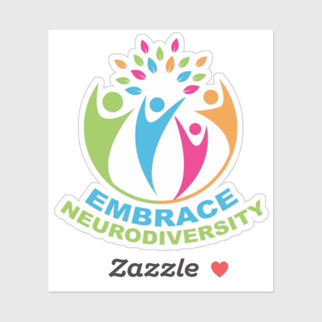 Neurodiversity Autism Spectrum Cute Colourful (Sheet)