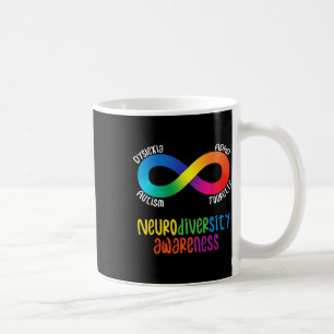Neurodiversity Awareness Adhd Autism Dyslexia Tour Coffee Mug