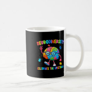 Neurodiversity Brain Autism Awareness Asd Adhd Men Coffee Mug