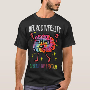 Neurodiversity Brain Autism Awareness Asd Adhd Men T-Shirt