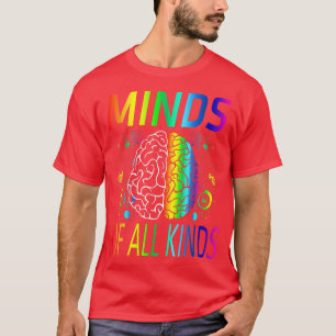 Neurodiversity Brain Shirt ADHD Autism Awareness