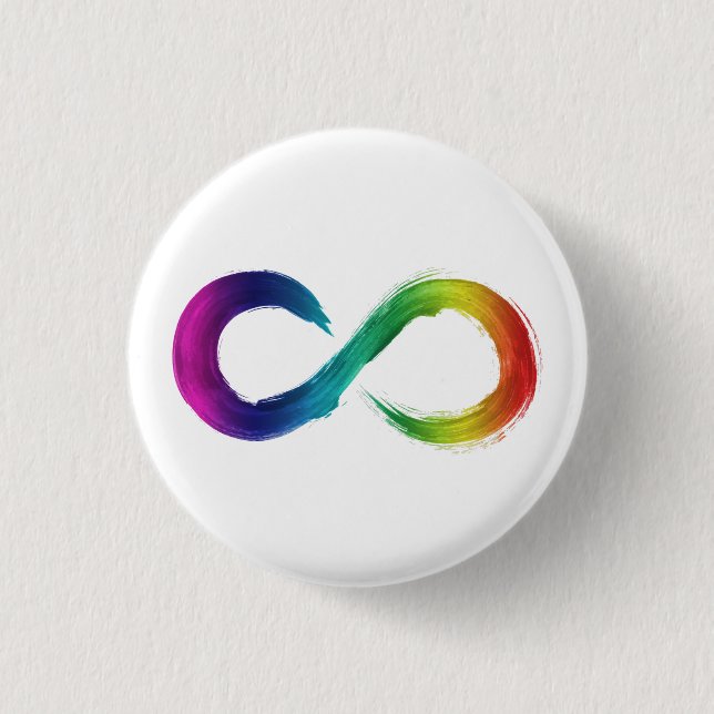 Neurodiversity button (Front)