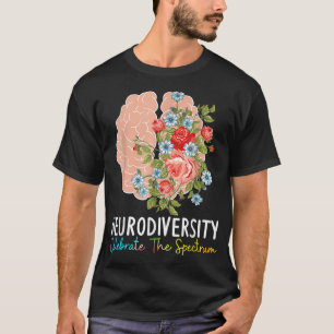 Neurodiversity Celebrate The Spectrum ADHD Brain A T-Shirt