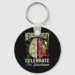 Neurodiversity Celebrate The Spectrum Autism Asd A Key Ring