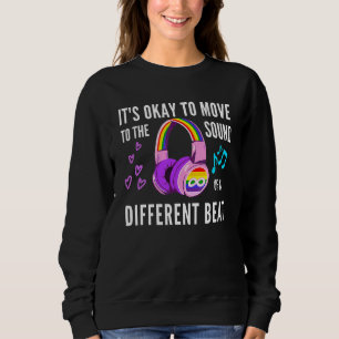 Neurodiversity Celebrate The Spectrum Autism Dj He Sweatshirt