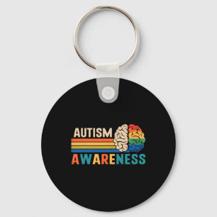 Neurodiversity Celebrate The Spectrum Brain Autism Key Ring