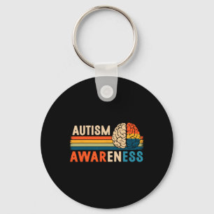 Neurodiversity Celebrate The Spectrum Brain Autism Key Ring