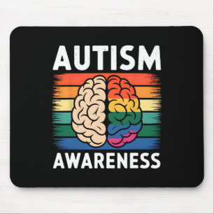 Neurodiversity Celebrate The Spectrum Brain Autism Mouse Pad