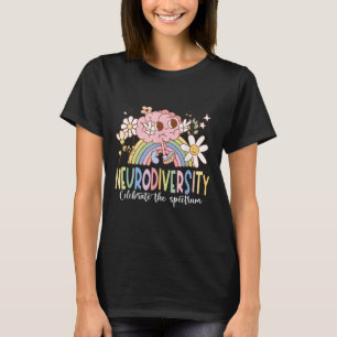 Neurodiversity Celebrate The Spectrum Brain Autism T-Shirt