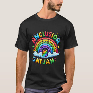 Neurodiversity Inclusion Is My Jam Autism Awarenes T-Shirt