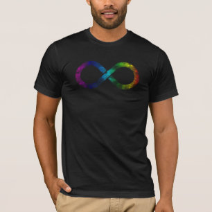 Neurodiversity Infinity Rainbow T-Shirt