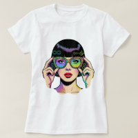 Neurodiversity Infinity Symbol Pop Art Woman