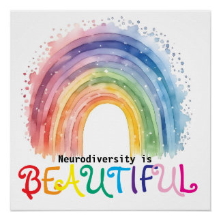 Neurodiversity is Beautiful, Poster