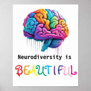 Neurodiversity is Beautiful, Poster
