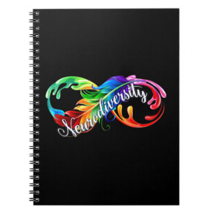 Neurodiversity Is Beautiful Rainbow is great gift  Notebook