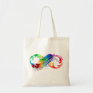 Neurodiversity Is Beautiful Rainbow is great gift Tote Bag