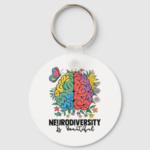 Neurodiversity Is Beautiful Sped Adhd Autism Aware Key Ring