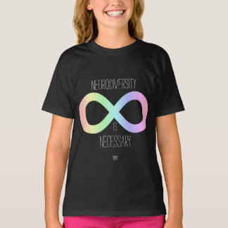 'Neurodiversity is Necessary' Autism/ ADHD/ Pastel T-Shirt