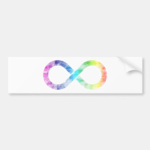 neurodiversity logo bumper sticker