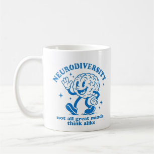 💙 Neurodiversity – Not All Great Minds Think Alik Coffee Mug
