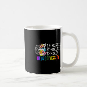 Neurodiversity Recognise Normalise Embrace Adhd Au Coffee Mug