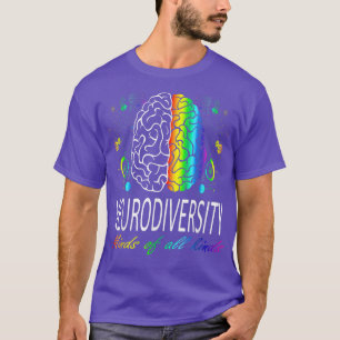 Neurodiversity Shirt Autism Spectrum ASD ADHD Rain