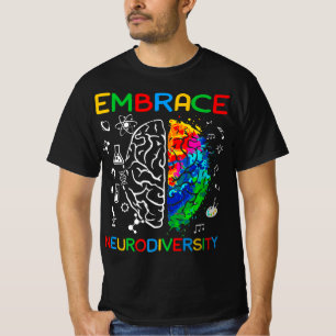 Neurodiversity Shirt Embrace ADHD Autism Awareness