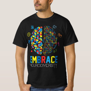 Neurodiversity Shirt Embrace ADHD Autism Awareness