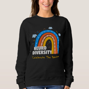 Neurodiversity Spectrum Support Autism Asd Adhd Bo Sweatshirt