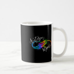 Neurodiversity Symbol Rainbow Infinity Autism Mum  Coffee Mug