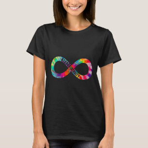 Neurodiversity Tie Dye Infinity Sign Autism Awaren T-Shirt