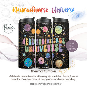 Neurodiversity Universe Awareness Thermal Tumbler