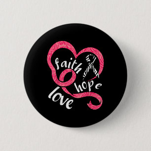 Neuroendocrine Cancer Awareness Fight Cancer Zebra 6 Cm Round Badge