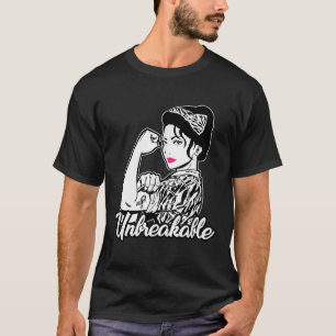 Neuroendocrine Carcinoid Cancer Unbreakable Ribbon T-Shirt