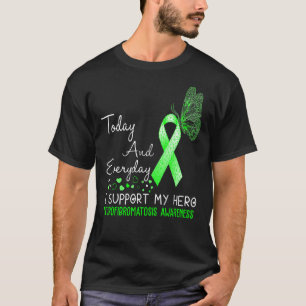 Neurofibromatosis Awareness I Support My Hero Butt T-Shirt