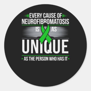 Neurofibromatosis Awareness – Support Classic Round Sticker