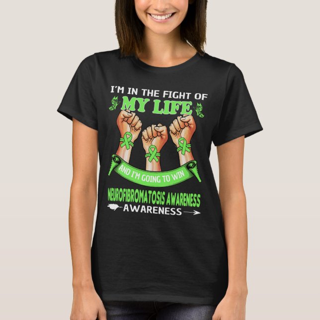 NEUROFIBROMATOSIS AWARENESS T-Shirt (Front)