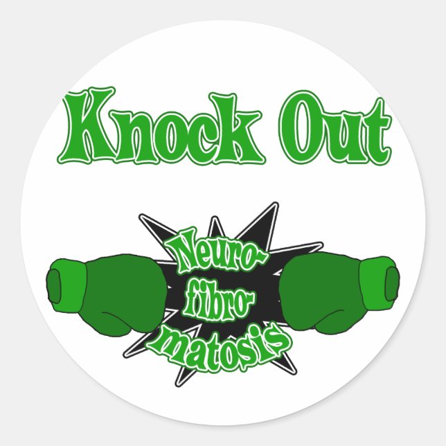 Neurofibromatosis Classic Round Sticker (Front)