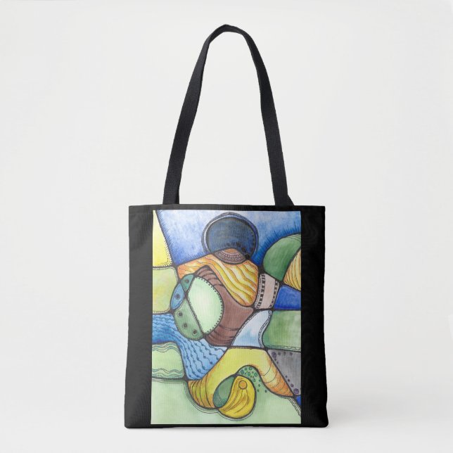 Neurographic Art  Tote Bag (Front)