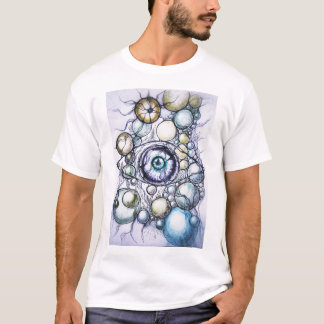 Neurographic Eye Perception Abstract T-Shirt