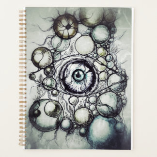 Neurographic Eye Perception Abstract T-Shirt Planner