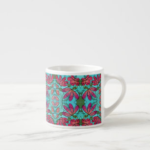 NEUROGRAPHIC SPRING FLOWERS WATERCOLORS ESPRESSO CUP