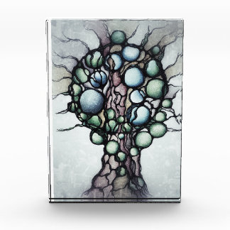 Neurographic Tree of Life Hoodie - Abstract Sphere Photo Block